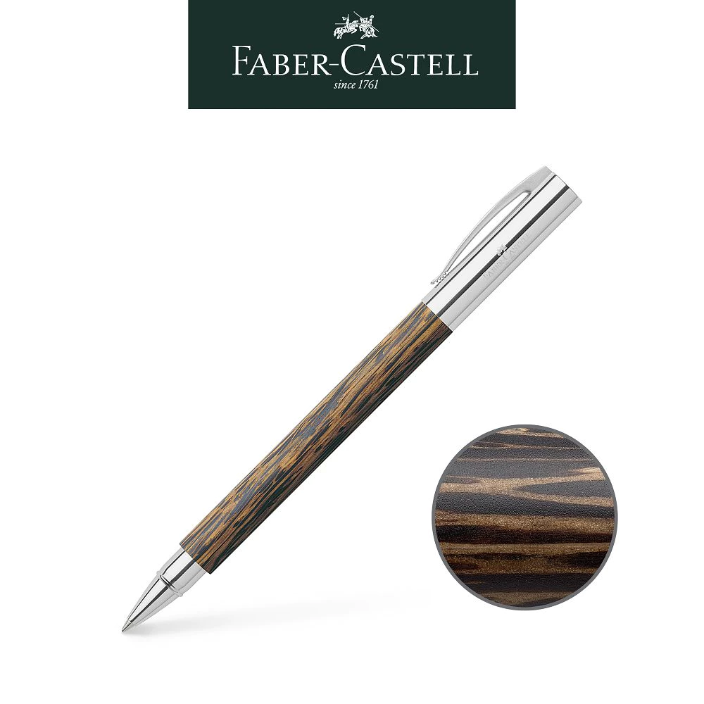 免費客製化刻字【Faber-Castell】Ambition成吉思汗椰木鋼珠筆/木質筆桿/溫潤厚實/送禮首選 台灣輝柏✿50B004